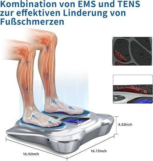Creliver Medic Plus Stymulator Krążenia Krwi Masażer Stóp EMS (489b)