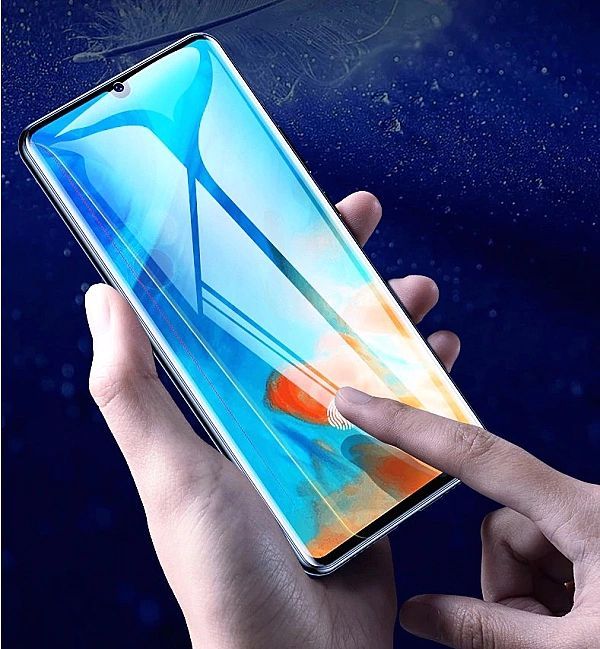 Szkło Hartowane Huawei P30 Pro Uv | Na Cały Ekran 3d + Lampa
