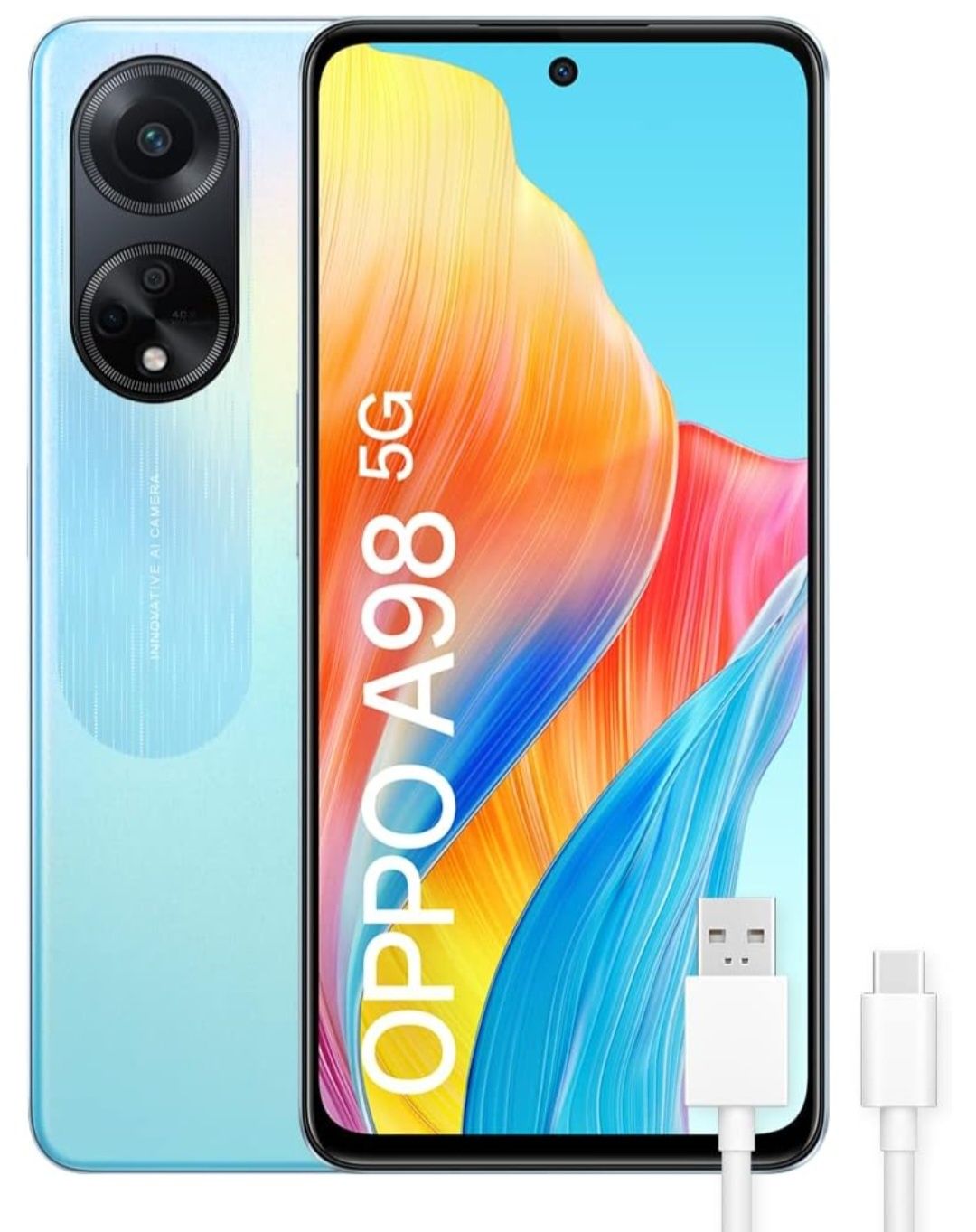 OPPO A98 256gb 5g - azul