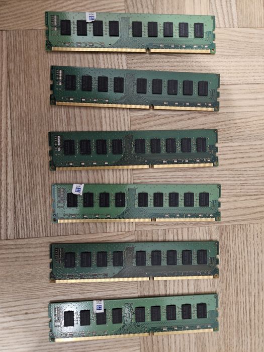 Pamięć Samsung PC3L 10600E 4GB Samsung 6 sztuk