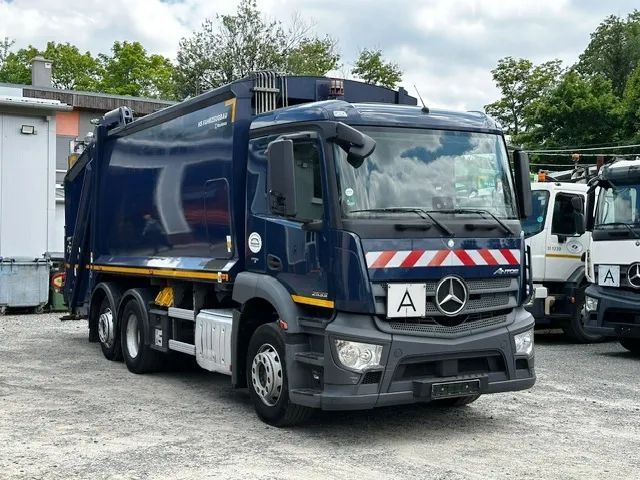 Mercedes-Benz Antos 6x2 Śmieciarka Terberg 21 m3 Euro 6  Śmieciarka Mercedes Antos Euro 6