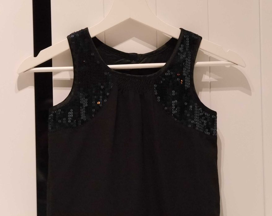 St. Bernard tunika elegancka cekiny kokardka 134