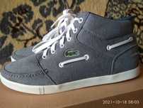 Super sport modne trampki mokasyny Lacoste Crosier Sail Mid wkł.27,5cm