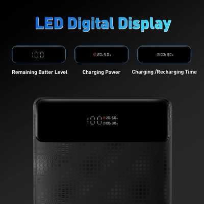 Павербанк для ноутбука Baseus Blade 20000mAh 100W