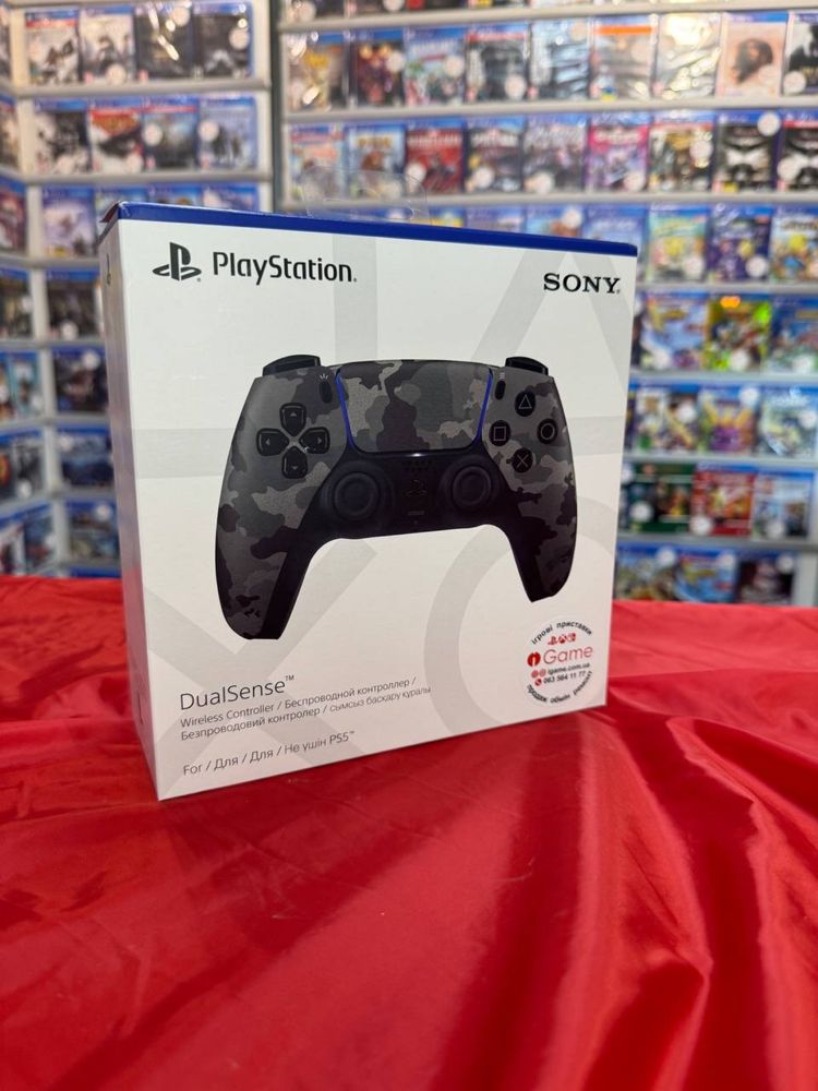 Sony Dualsense Gray Camouflage Ps5 Playstation геймпад Igame