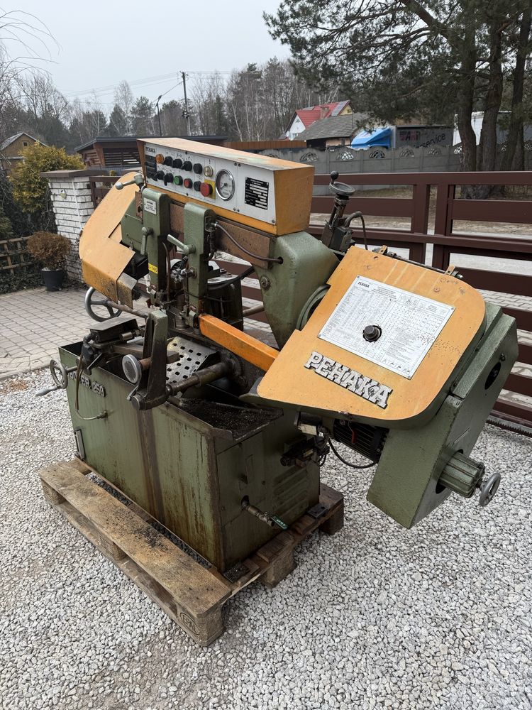 Piła taśmowa Pehaka Roboter 250 automat przecinarka do metalu