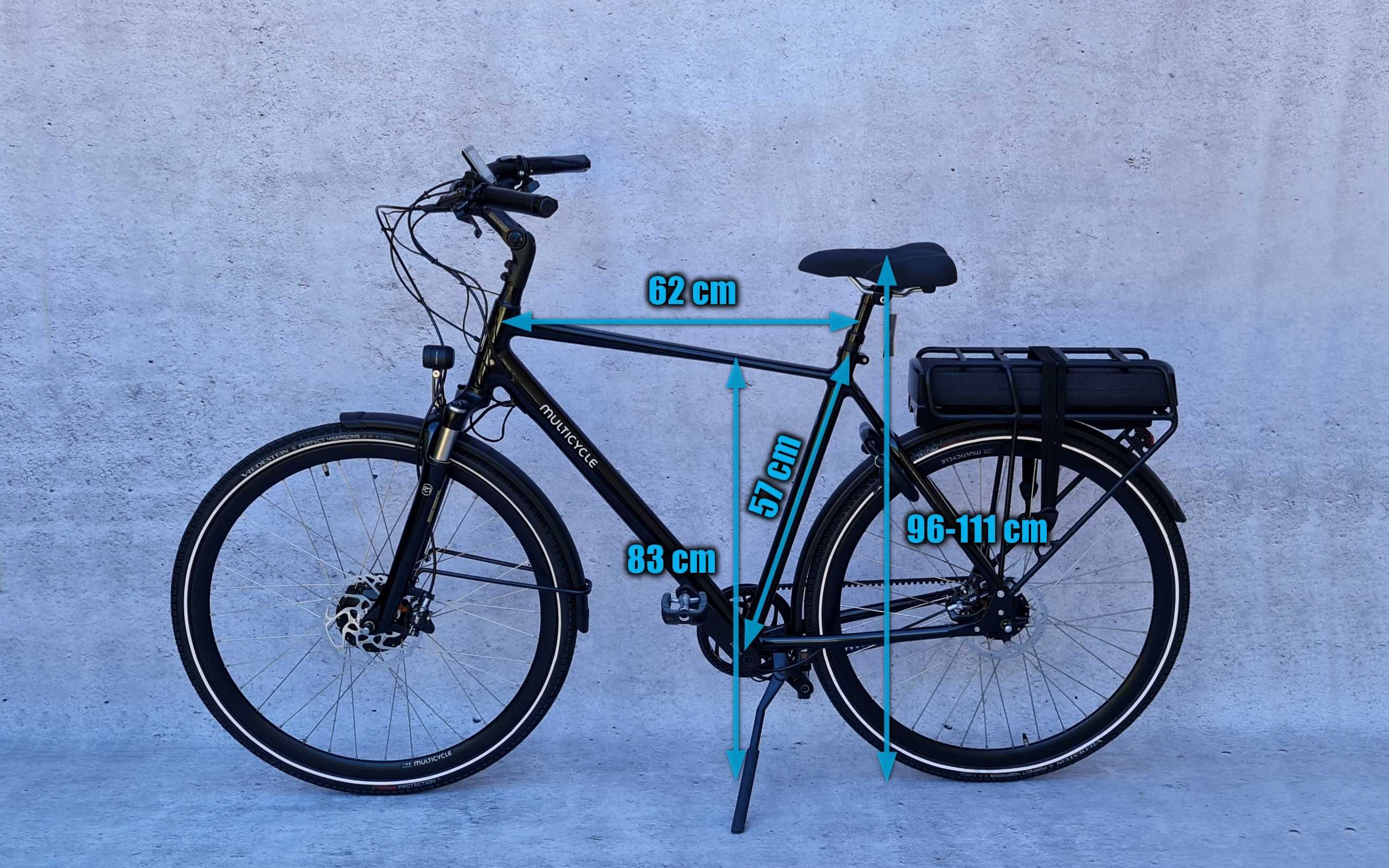 Rower elektryczny Multicycle Prestige EFB rozm. L (57 cm)