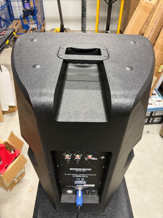 ZESTAW Aktywny kolumn 2x Pronomic C-215 MA 15' górki DMX 1000W 2sztuki