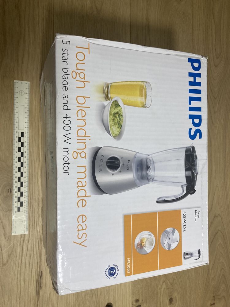 Blender kielichowy Philips 400W 1,5 l z Anglii