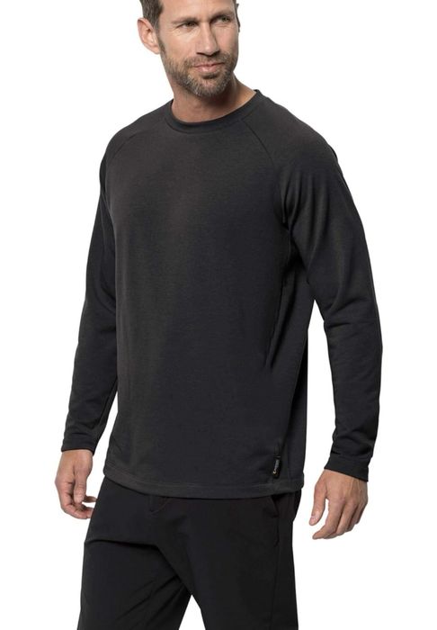 Кофта Джемпер Jack Wolfskin Jwp Sweater M Размер M 40 50 Черный ФЛИС