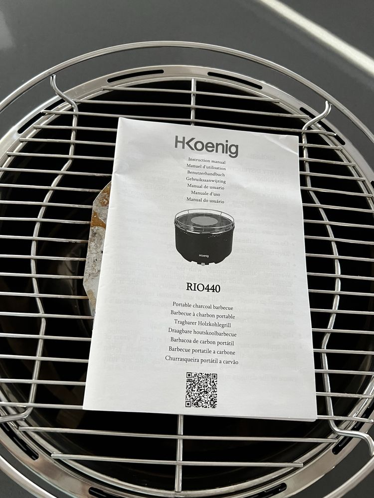 Grelhador sem fumo Hkoenig