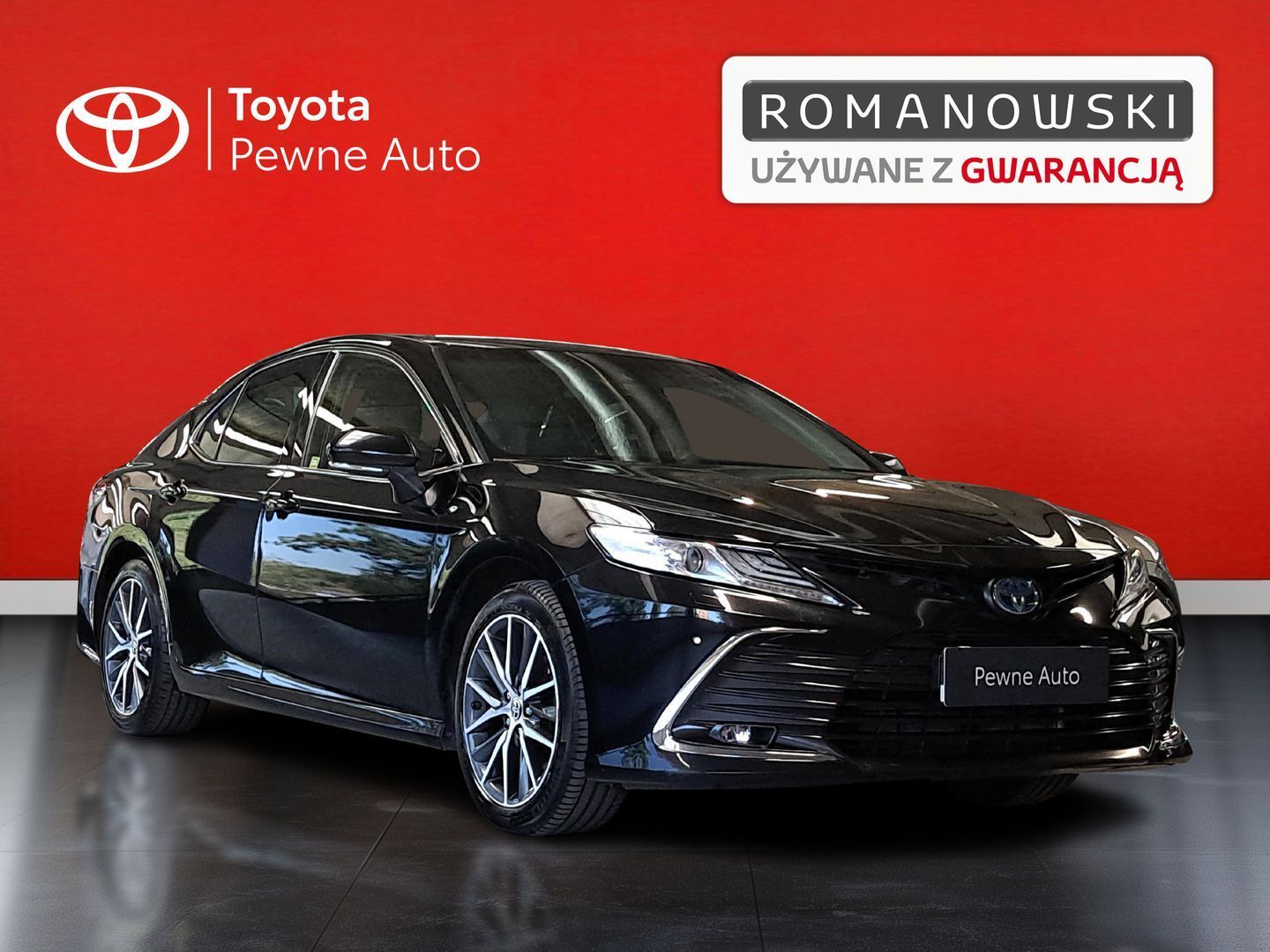 Toyota Camry 2.5 Hybrid Executive CVT, serwis ASO, 1 wł., Salon PL, fv VAT 23%