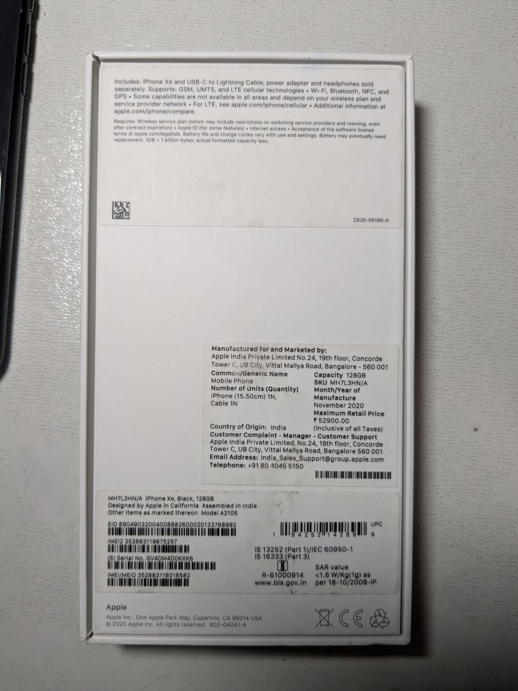 Iphone XR 128gb / 78%