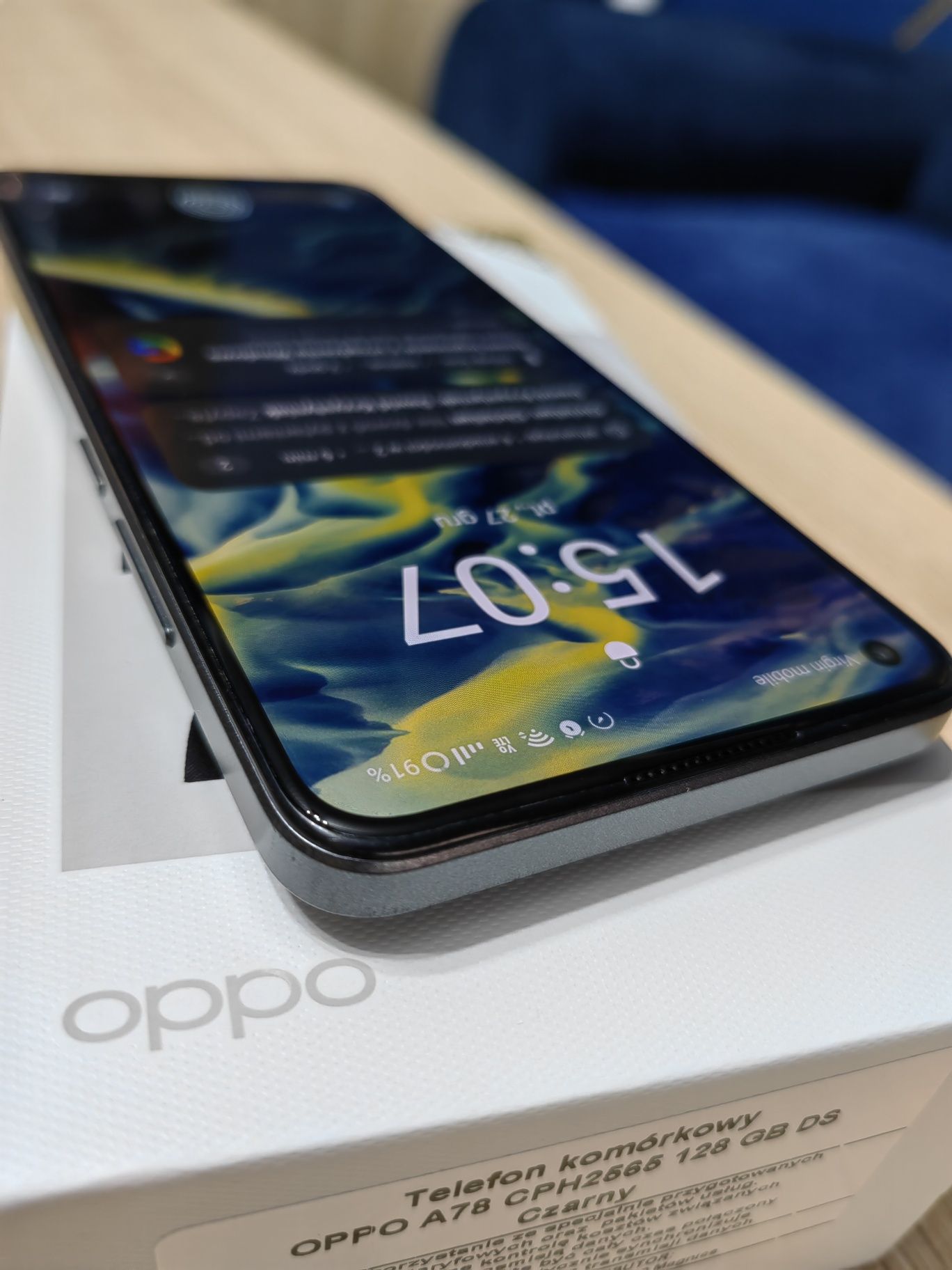 Smartfon telefon OPPO A78 na gwarancji