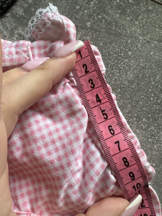 трусы-юбка с рюшами многоразовые для мини собак