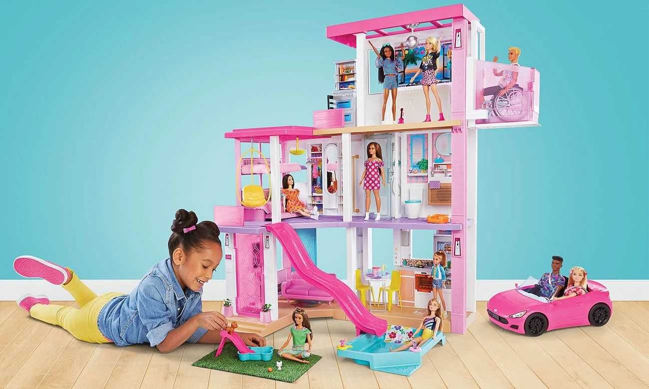 Domek dla lalek Barbie zestaw