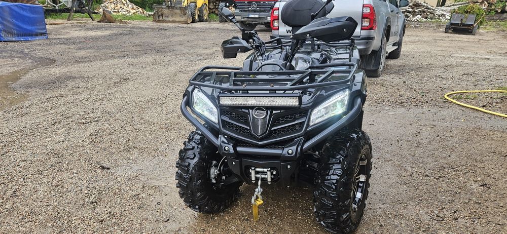 Quad cf moto 520 EPS 1000km przebiegu pług jak nowy