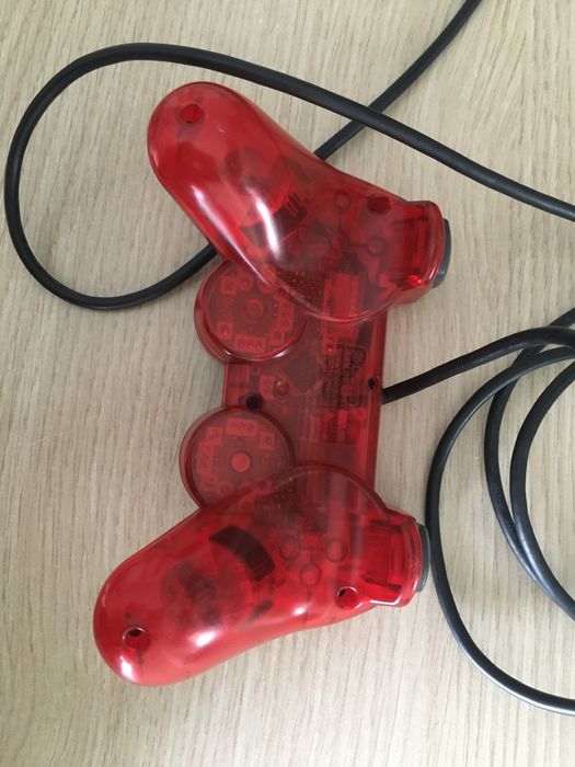 Sony PlayStation Dualshock 2 Pad Controller PS2 Czerwony