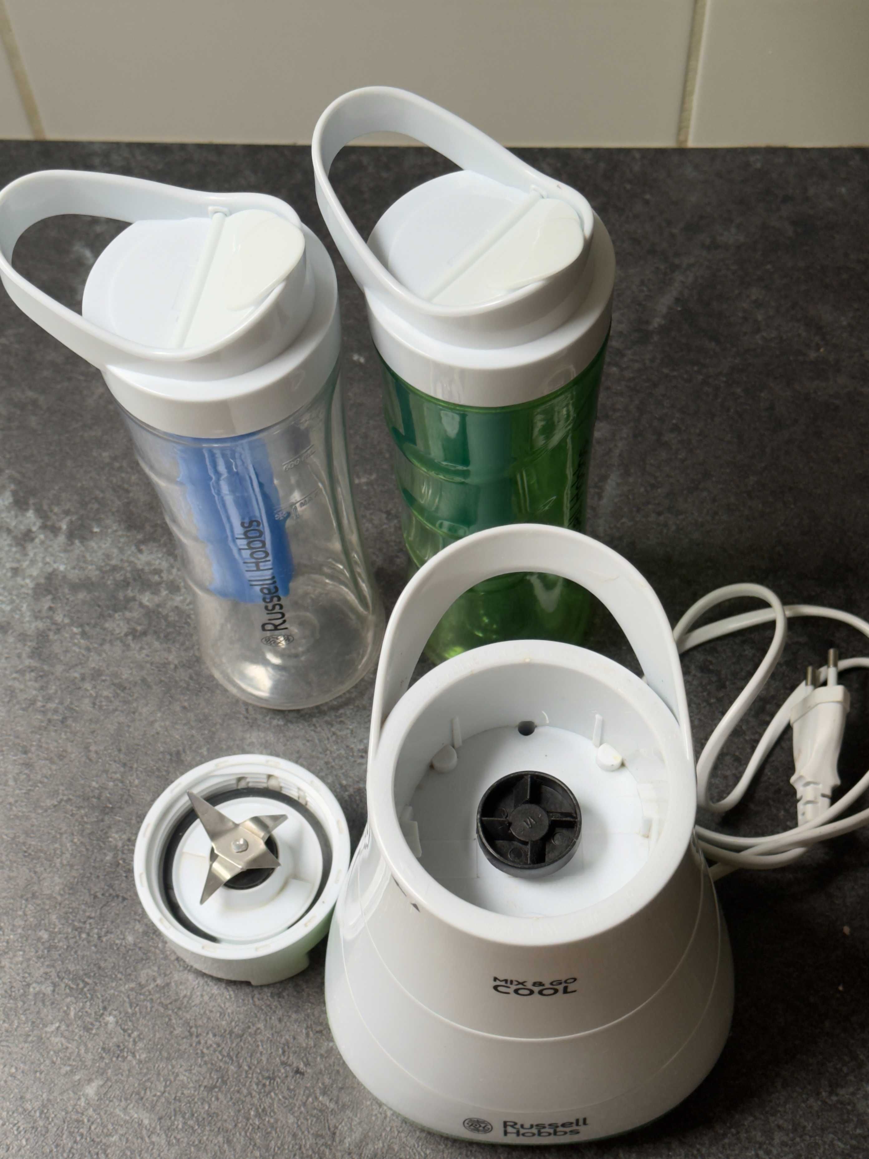 Blender Russell Hobbs Mix & Go Cool + 2 kielichy