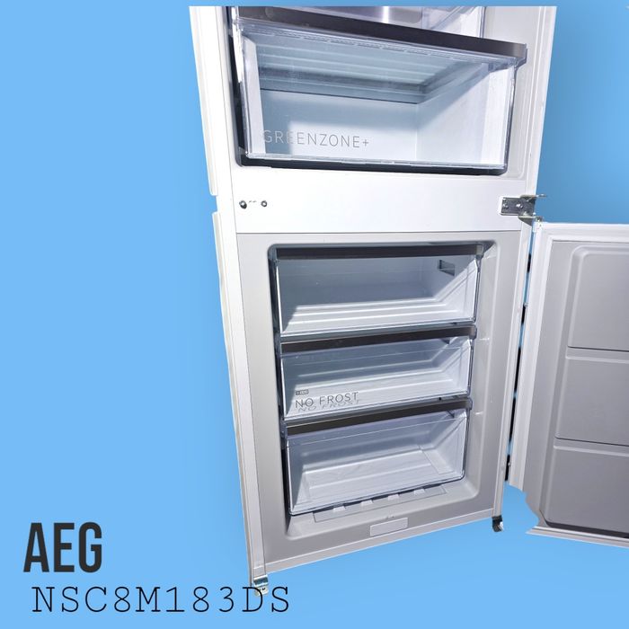 Lodówka do zabudowy AEG NSC8M183DS - NoFrost; Multispace, sklep 6500zł