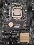 Motherboard asus H110 M-K com processador  I3  7100