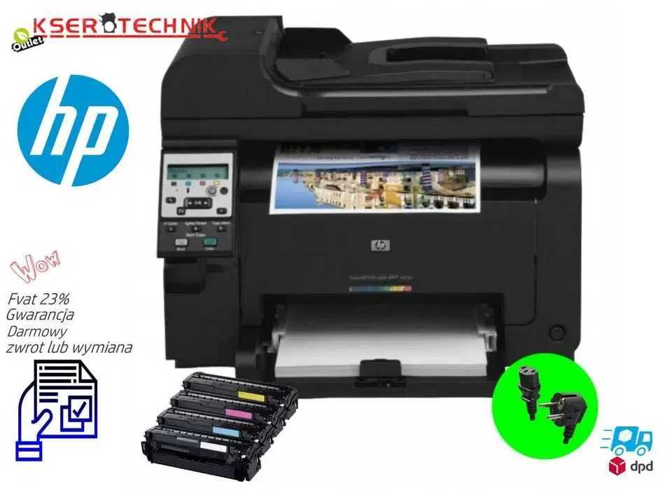 HP Pro 100 M175 a - drukarka laserowa 3w1 z Wi-Fi / Do domu i biura