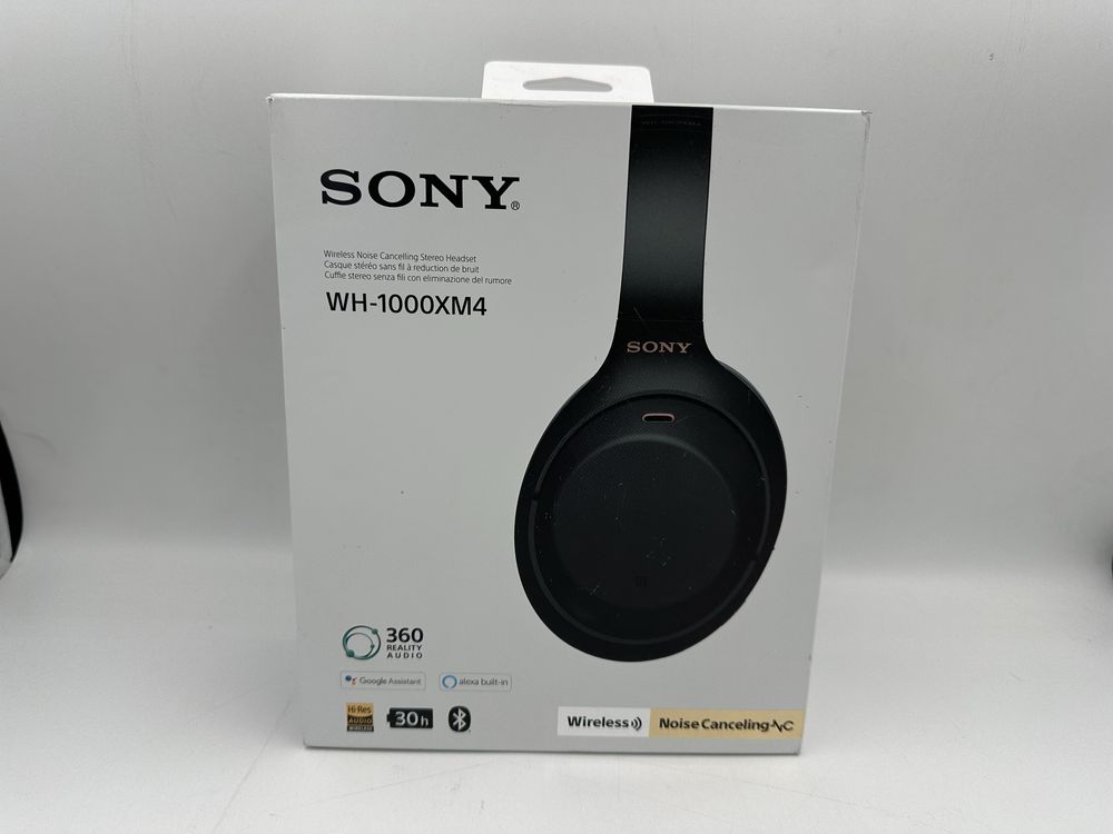 Słuchawki bezprzewodowe nauszne Sony WH-1000XM4