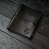 Кожаный блокнот с гравировкой Ежедневник, обложка, органайзер из кожи