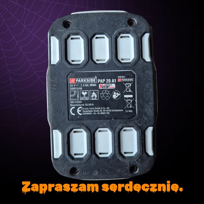 Komplecik dla Pana bateria+ładowarka.