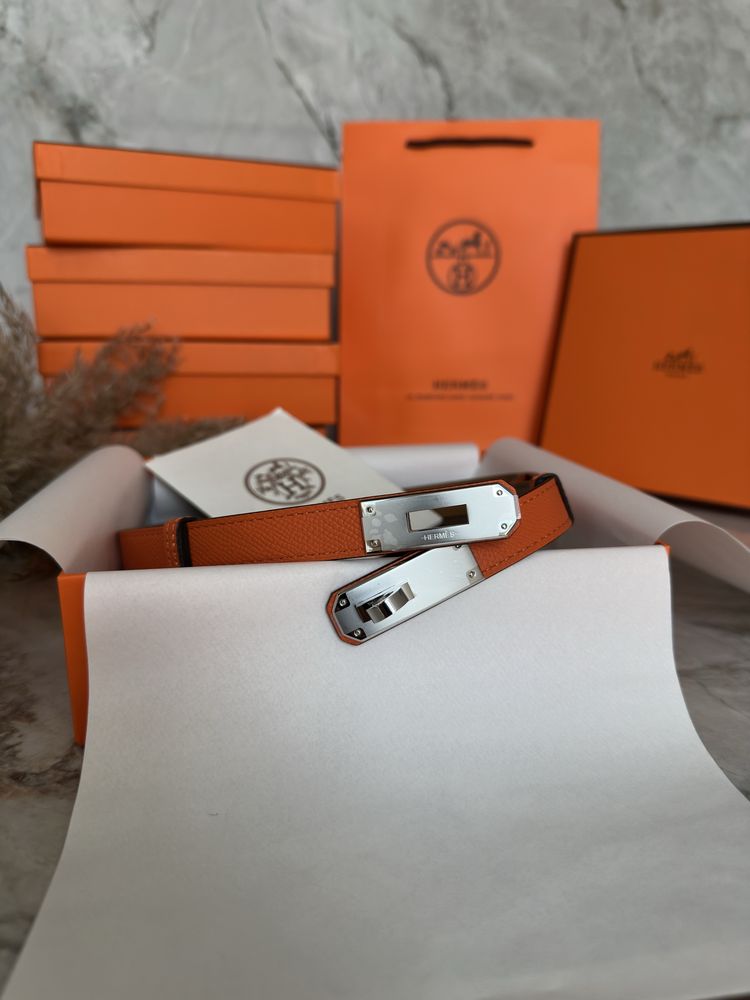 Ремінь Hermes Kelly Belt epsom, пояс ермес келлі, ремень эрмес келли