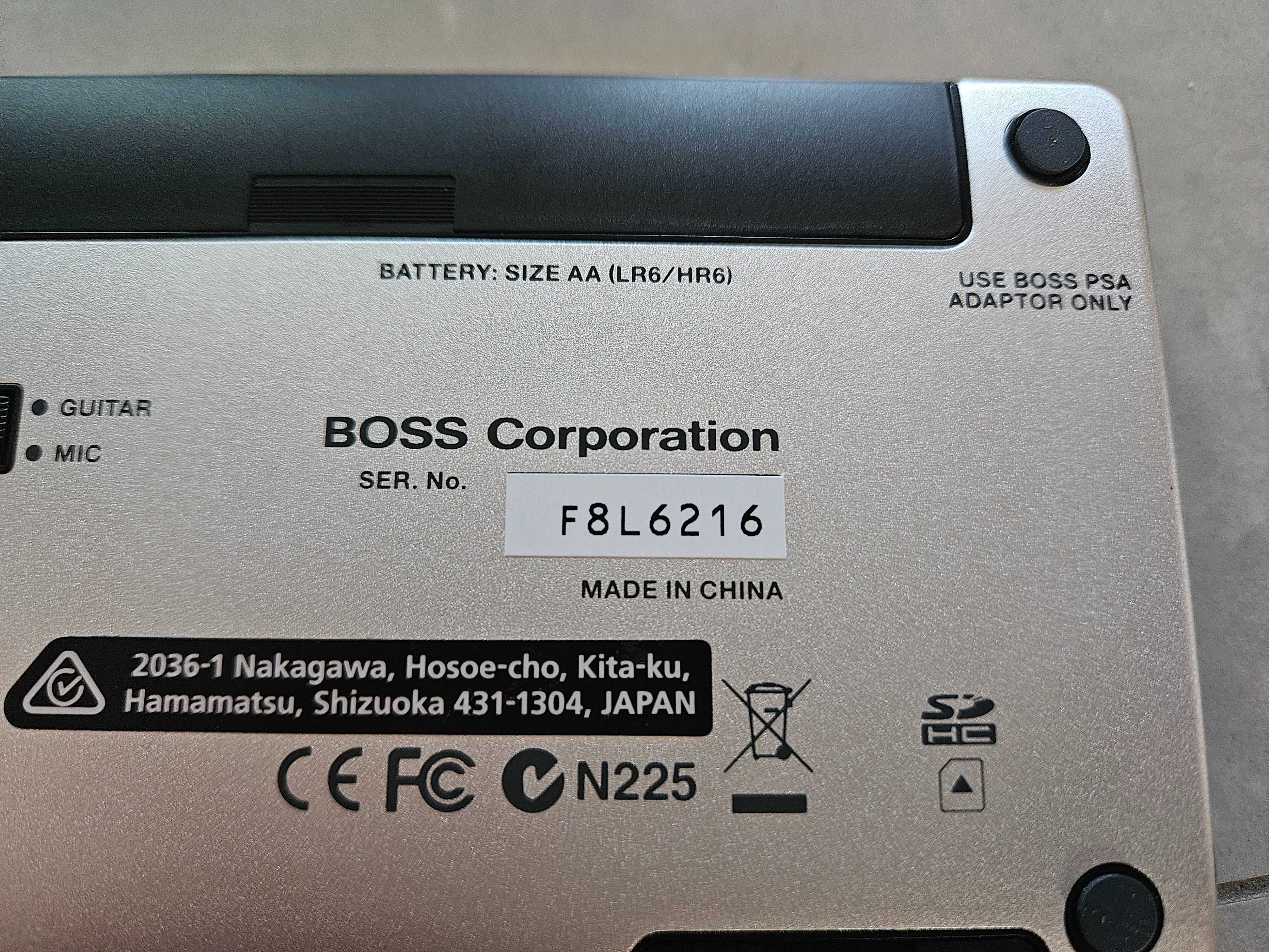 Cyfrowy rejestrator dźwięku BOSS BR-80 - NOWY!