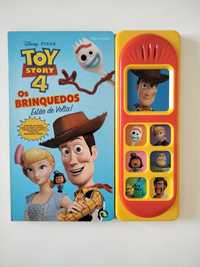 Toy Story 4 - Os Brinquedos Estão de Volta - Livro Musical