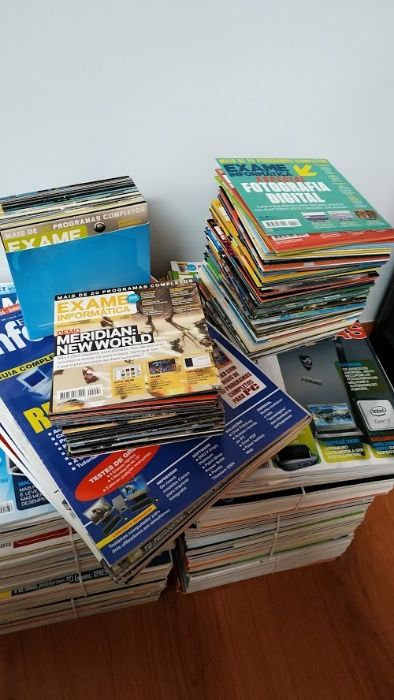 EXAME INFORMÁTICA Revistas + CD/DVD dos anos 2004 a 2024 (nº 345)