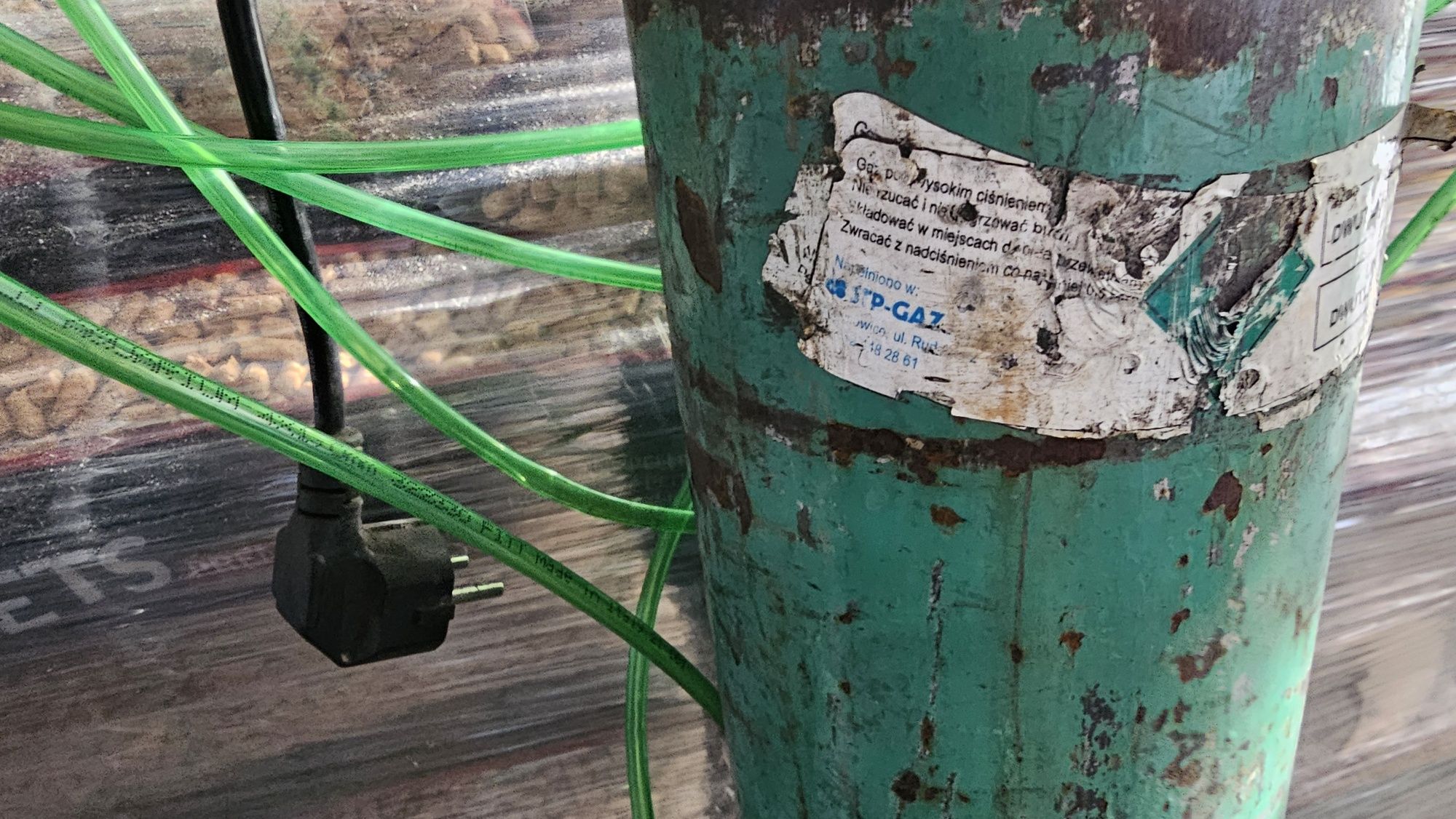 Butla co2 zestaw do akwarium z reduktorem i elektrozaworem