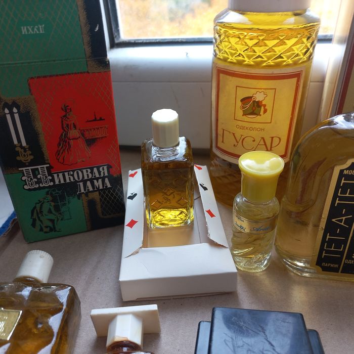 Одеколон тет а тет новая заря, гусар и др.