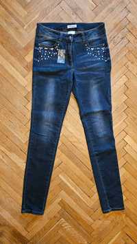 Jeansy skinny damskie