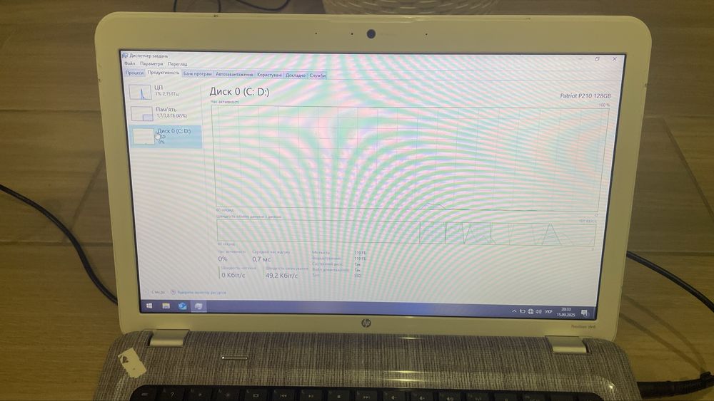 Ноутбук HP Pavilion dv6  i5 M460/4gb ddr3/128ssd
