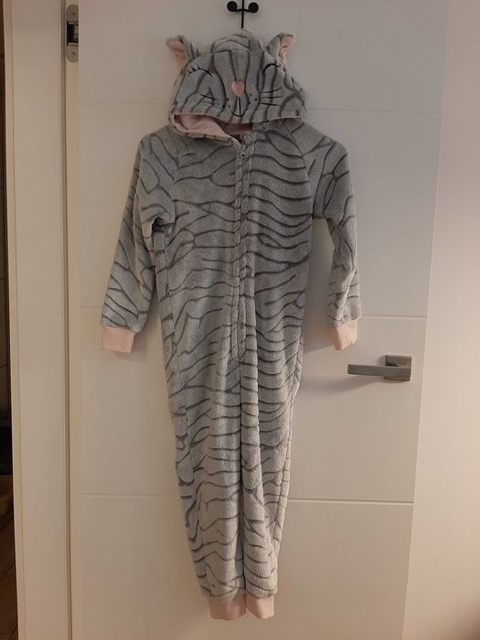 Przebranie strój kostium na bal karnawał Szary Tygrys Nutmeg 116/122