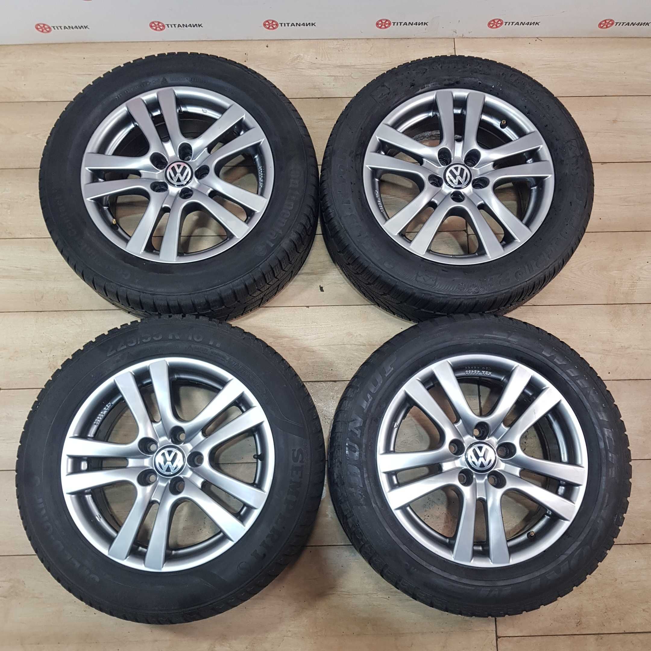 Диски VW R16 5x112 Passat Tiguan Golf Jetta T-Roc Skoda Superb Octavia