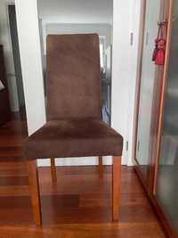 Cadeiras Tecido Aveludado (4)