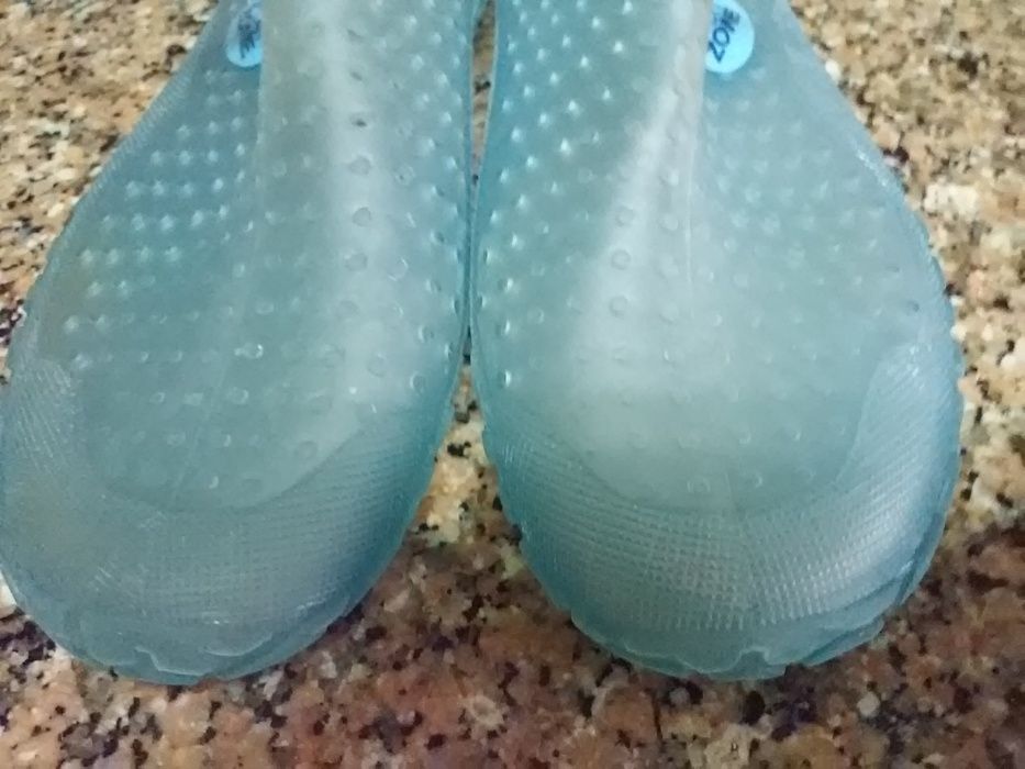 Sapatilha sapato água borracha desportos náuticos T-34 azuis