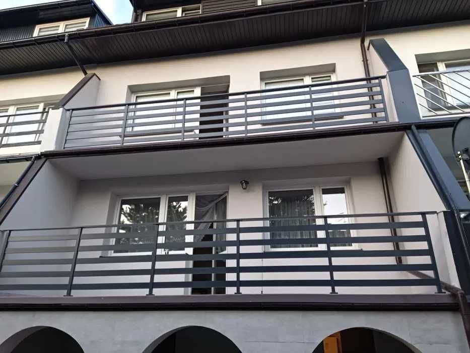 Barierka aluminium balustrada aluminiowa balkon malowana proszkowo