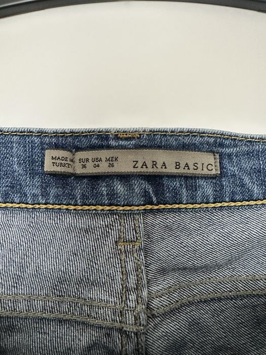 Spodnie jeansowe zara r 36