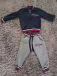 Dres komplet Tommy Hilfiger roz. 86 spodnie bluza