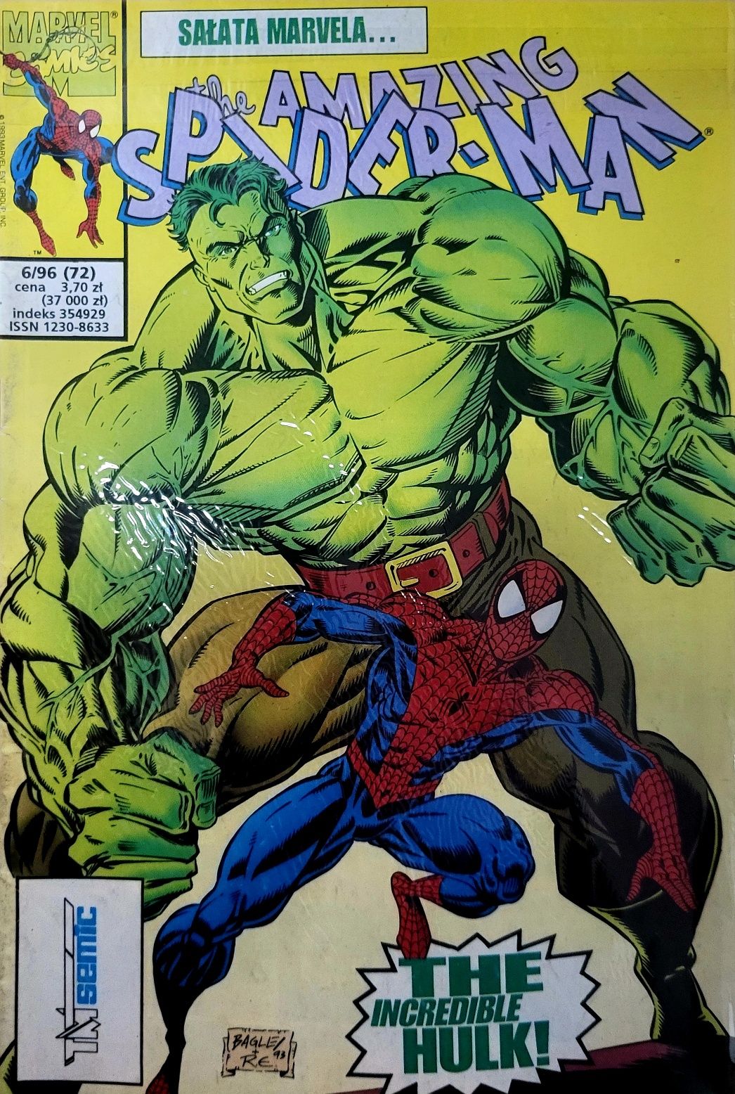 Komiks The Amazing Spider-Man 6/96 BDB