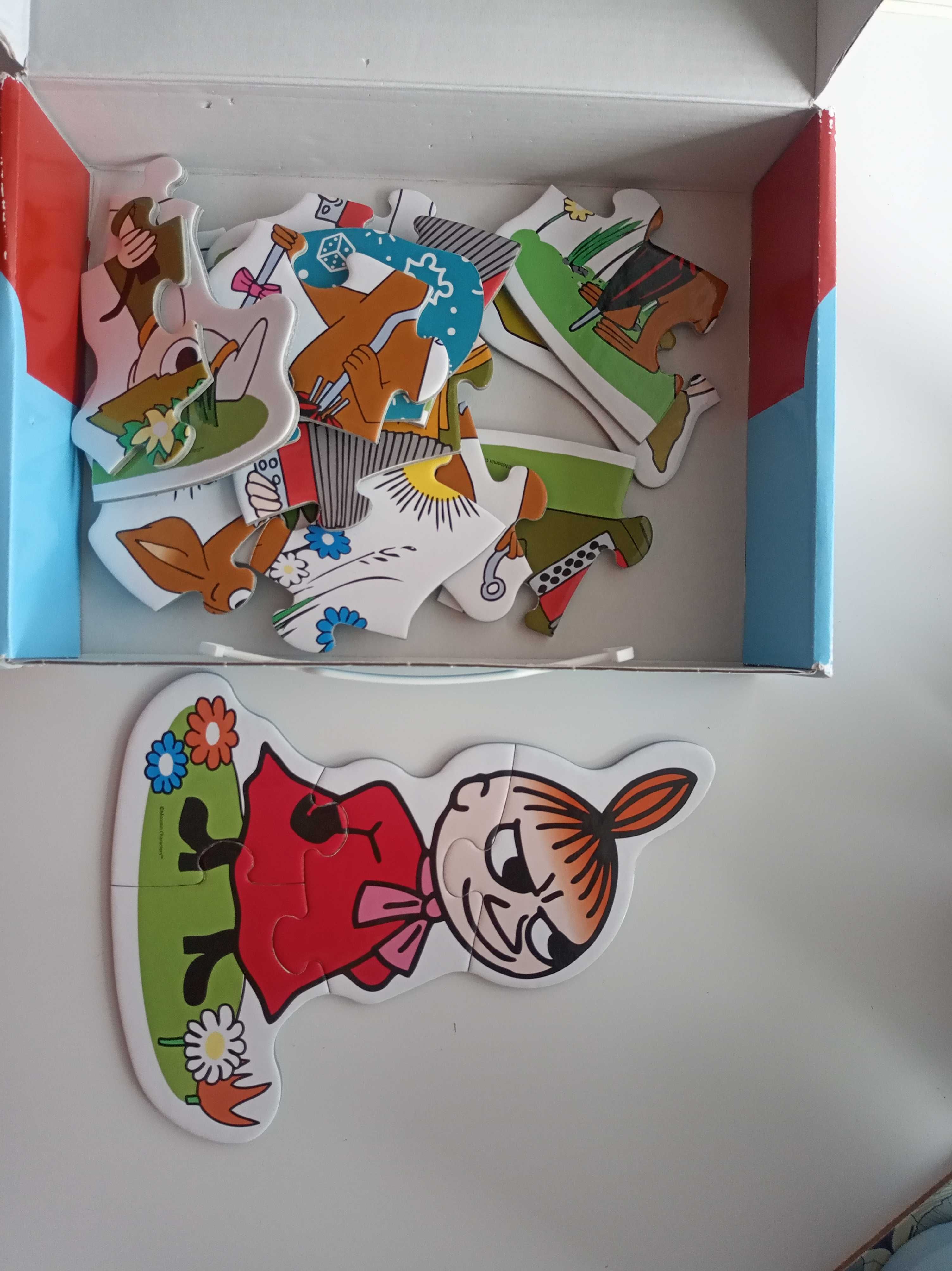 Puzzle Muminki grube 2+ Mała Mi Włóczykij Trefl Moomin