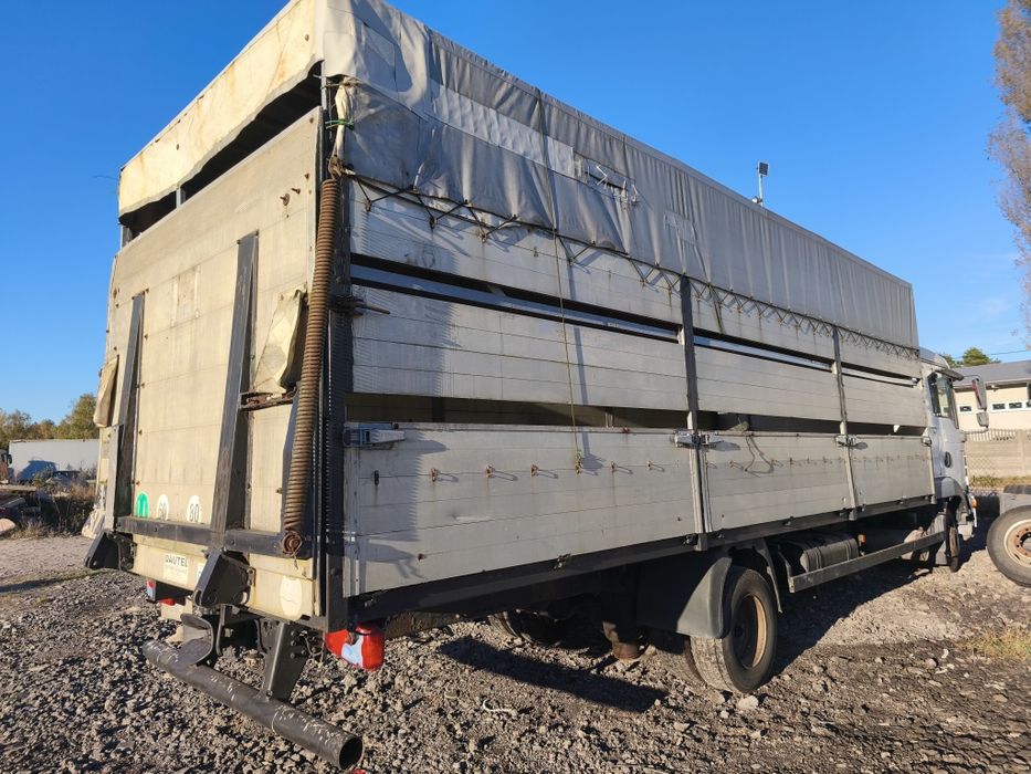 Man 12.240 skrzynia aluminiowa