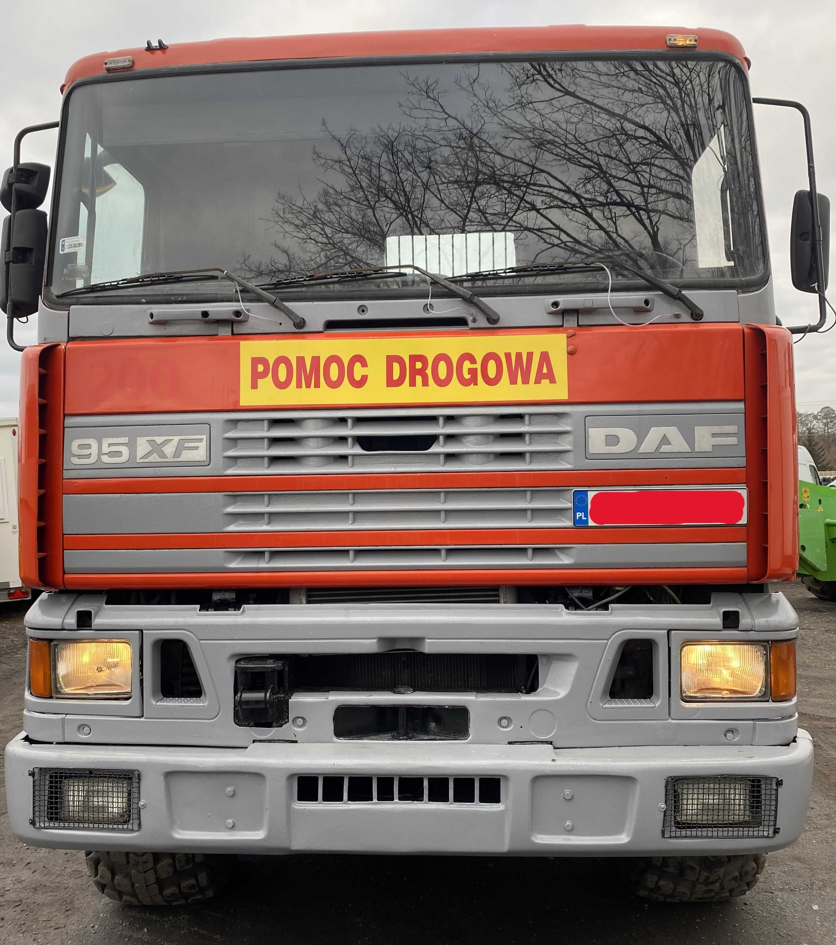 DAF 95 - Holownik Pomoc Drogowa Specjalny 6x6