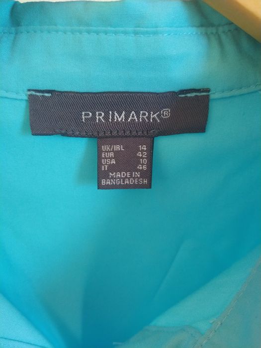 Camisa azul Primark Tamanho 42