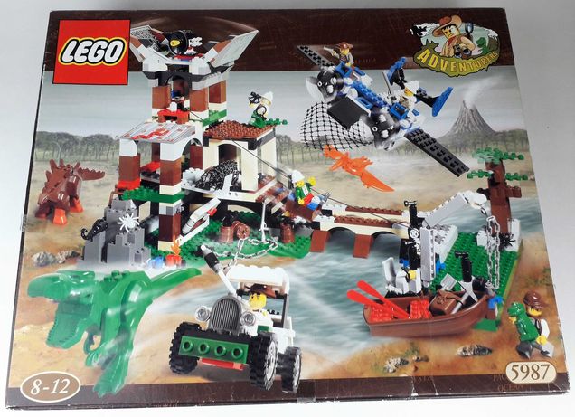 Lego System Adventures 5987 Dino Research Compound